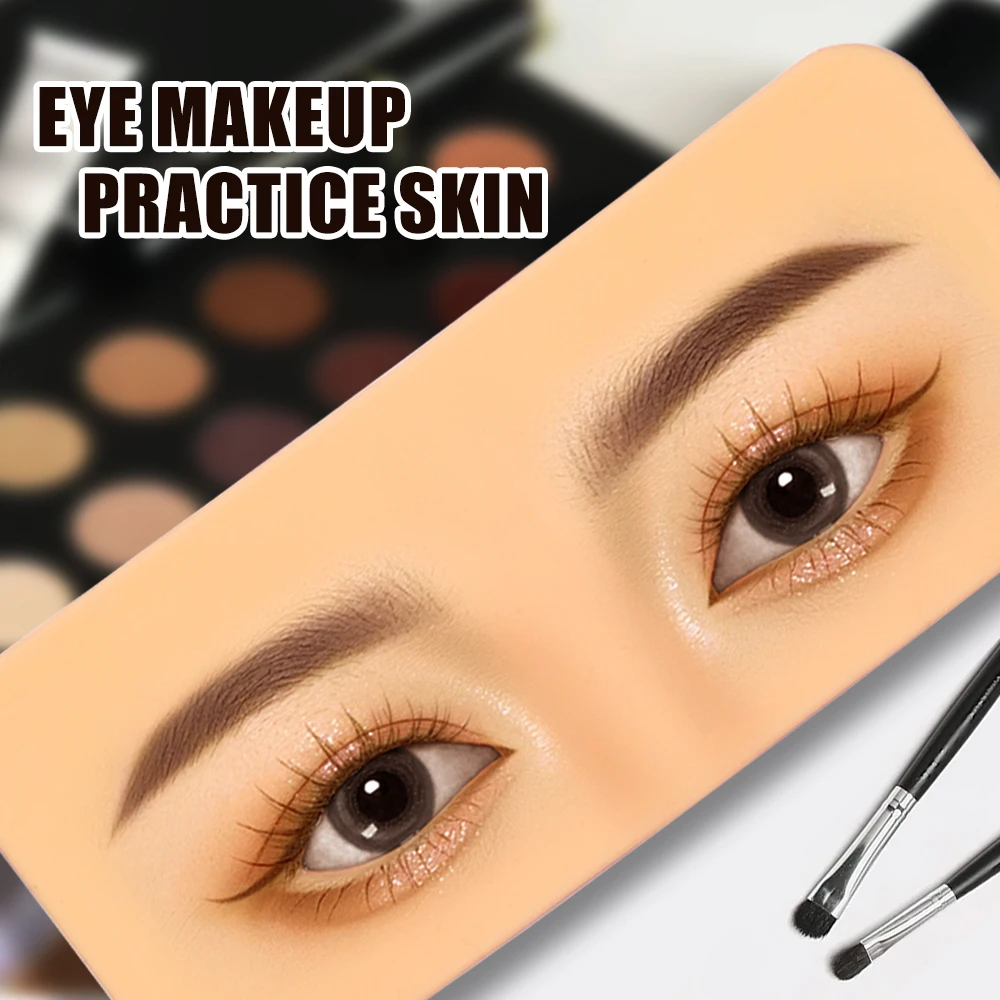 Beauty Makeup Academy - แผ่นแว็กซ์ซิลิโคนสำหรับฝึกสักคิ้วแบบ5D พรีเมี่ยมบอร์ดแต่งหน้าถาวรตาเครื่องสำอางสถาบันการสังเคราะห์