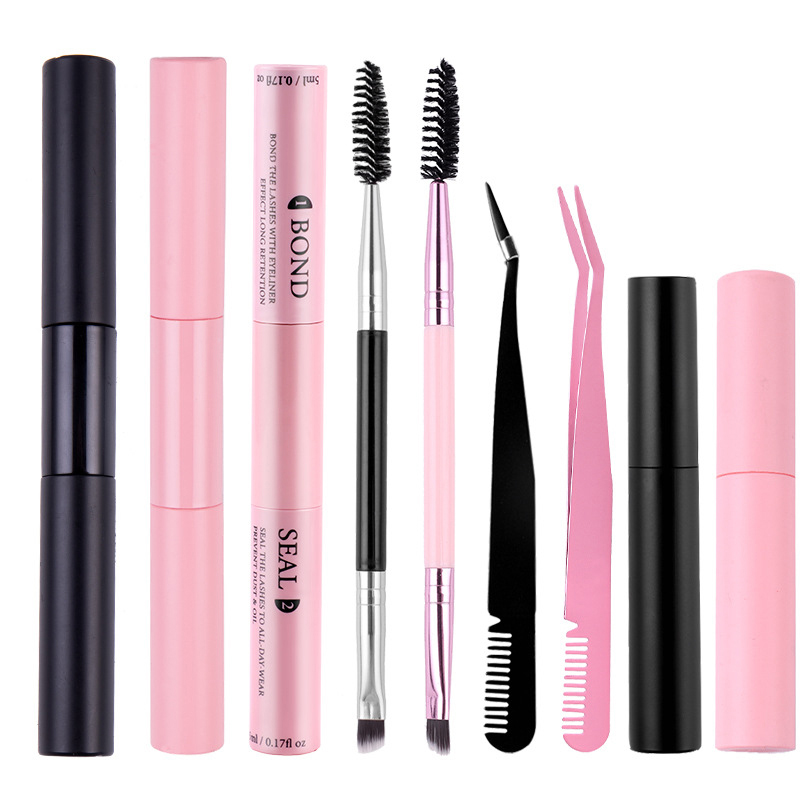 กาวติดขนตาและน้ำยาเคลือบสำหรับ - Waterproof Mascara Wand บทวิจารณ์และราคา